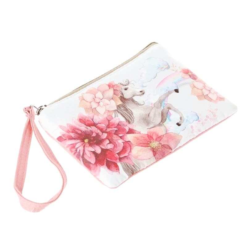 Daisy Pencil Case - Unicorn Print