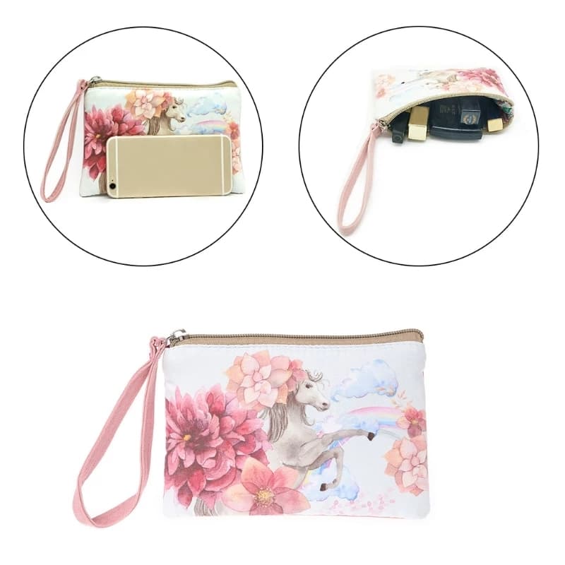 Daisy Pencil Case - Unicorn Print