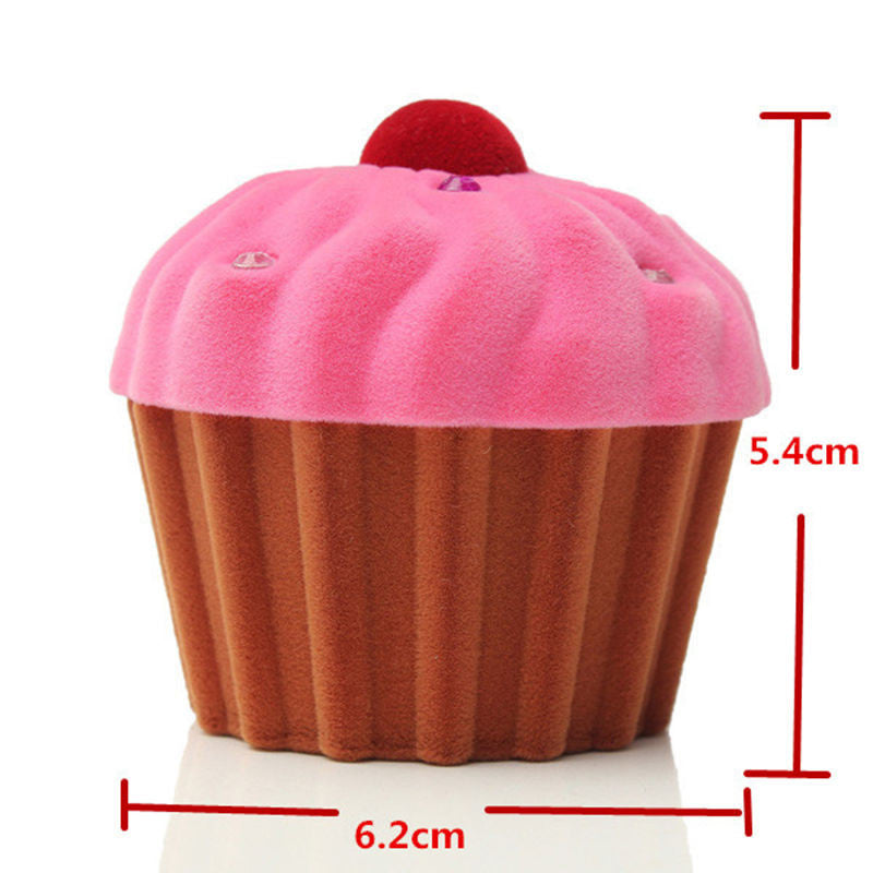 Cupcake Jewellery Box Pink