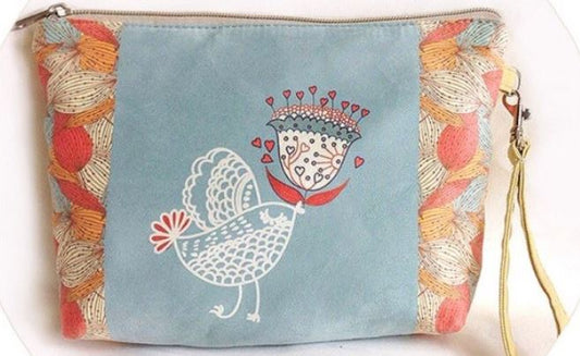 DAISY Pencil Case - Birdie Print